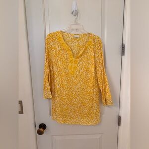 Size L cotton tunic blouse from Charter Club